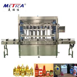 China 4-10 Filling Head Automatic Bottle Filling Machine 304/316 Stainless Steel Servo Driven wholesale