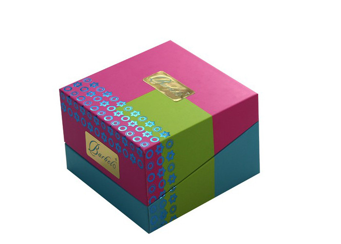 Decorative Cosmetic Box Packaging , Perfume Paper Box Glossy Lamination