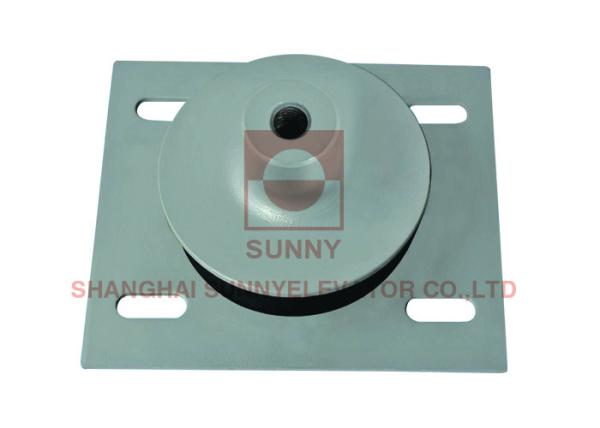 Rubber Shock Absorber Traction Elevator System , Anti Viberation Elevator