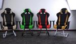 PU Leather Racing China Gaming Chair with Butterfly mechanism