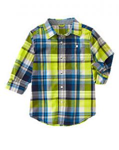 China boy woven shirt, boy shirt, 100% cotton poplin ,4-10T on sale