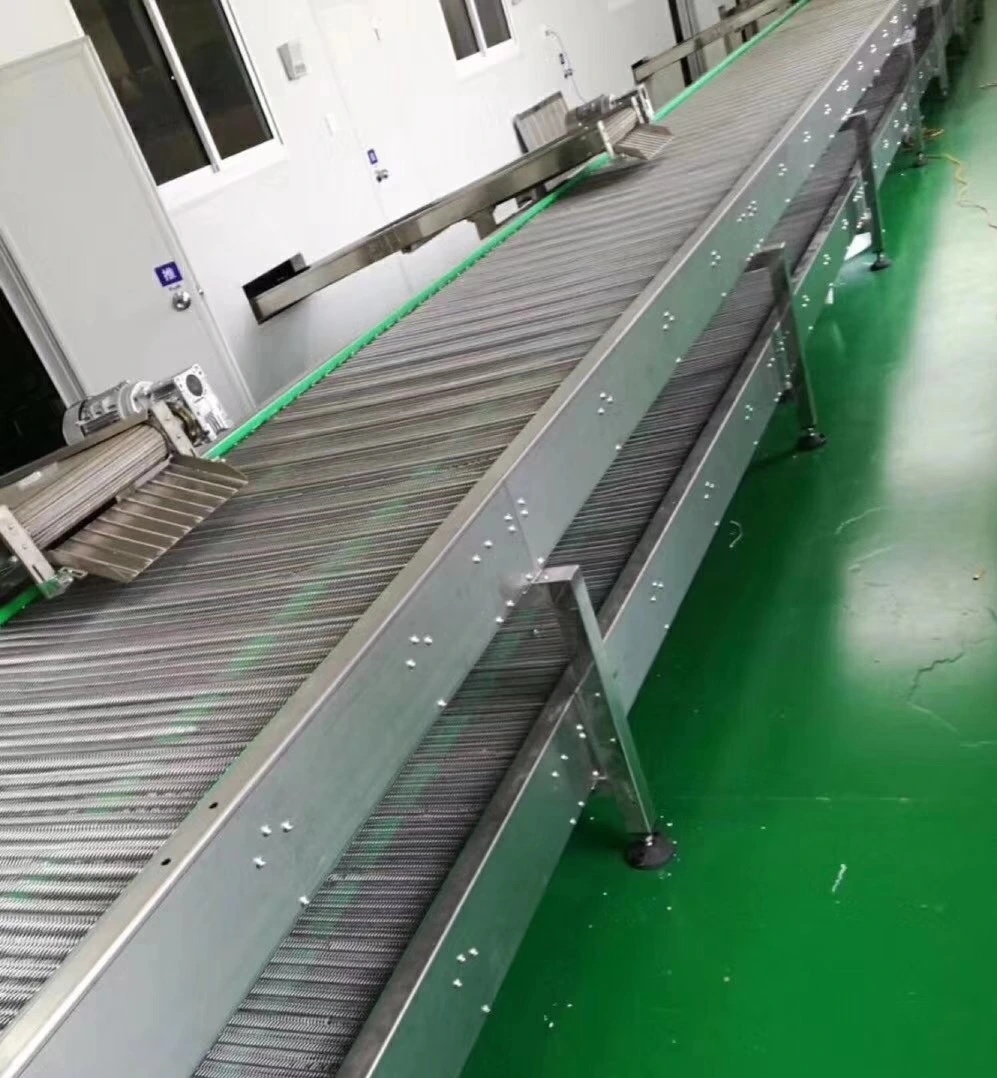 304 Stainless Steel Mesh Belt Conveyor Food Industry