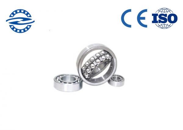 Quality Self Aligning Miniature Angular Contact Ball Bearing , Double Row Steel Ball Bearings 2303-2RS size 17mm * 47mm * 19 mm for sale