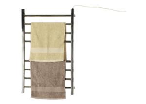 China Stainless Steel Heated Towel Rail Wall Mounted Installation Electric Towel Warmer wholesale