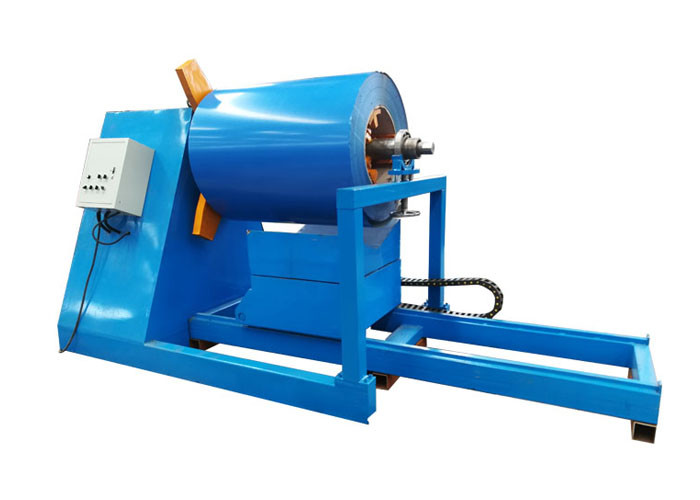 11kw 380v Automatic Hydraulic Decoiler Machine For Sheet Metal Unwinding