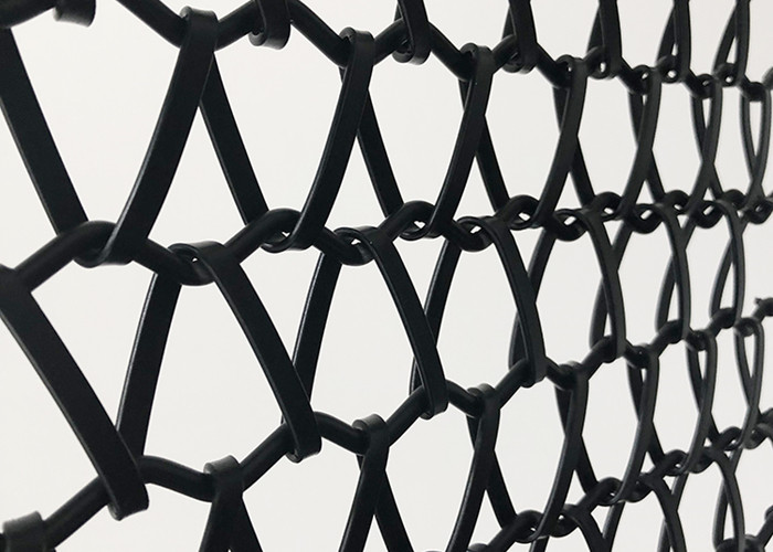 0.5mm-2.0mm Wire Diameter Spiral Wire Mesh With SGS Certificate / Width 0.5m-2.0m