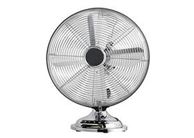 China 45W 3 Speed Personal Electric Fan , Air Cooling Oil Rubbed Bronze Antique Desk Fans wholesale
