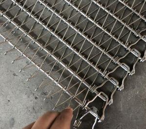 China Heat Resistant Metal Belt Wire Mesh Plate Thickness Range 2 - 3mm wholesale