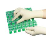Milky White Strong Powder Free Latex Gloves 6 Mil Large Long Rubber Patient Exam