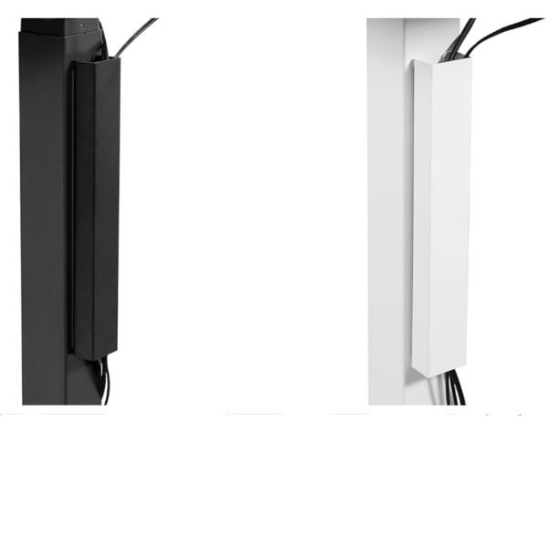 Wire Hider Cover for Home and Office Steel Magnetic 14 inch Vertical Cable