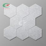 Multiscene Sound Absorbing Panels Hexagon Lightweight Odorless
