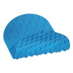 Multicolor Durable Silicone Shower Mat With Suction Cup Portable