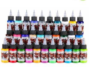 China Rainbrow Colors Simple Set Half oz Vegan Tattoo Ink fit for beginners Easy to operate wholesale