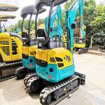 used 2T Kubota U17 hydraulic crawler excavator have high quality with a discount