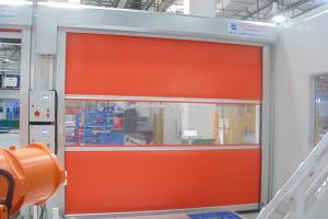 China High Fabric Curtain High Speed Roll Up Door Insulated Garage Doors wholesale