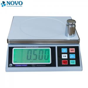 China Stainless Steel Electronic Weighing Balance Keyboard Simplified Functions on sale