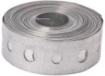Silver HVAC Duct Fitting Strap Perforated Plumbers Metal Tape Hanger Bar