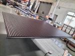 Powder Coating Aluminum Garage Door Fence Flat Woodgraind Grille