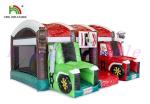Attractive Farm Theme PVC Blow Up Bouncy Tractor / Childrens Bouncy Castle