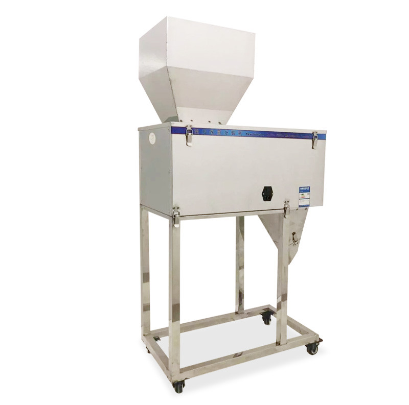 Vibration Tea Weighing Machine , Semi Auto Powder Filling Machine For Tea Bag Sachet