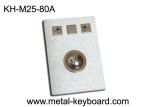 USB Port Sealed Dust Proof Industrial Trackball Mouse , Stainless Steel