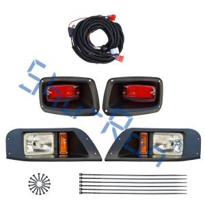 China Adjustable Headlight Kit Compatible Golf Cart Light Kit for EZGO TXT wholesale