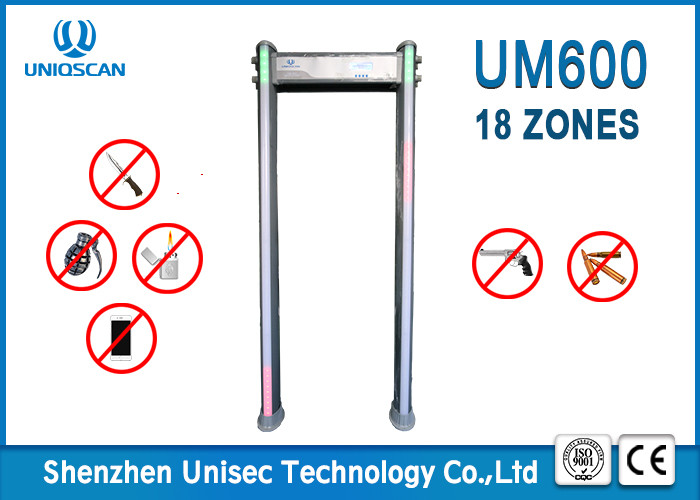 Waterproof 30W Adjustable Sensitivity Door Frame Metal Detector
