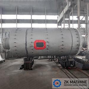 China Low Noise Horizontal Ball Mill Machine Fine Grinding Fineness And Uniform Size on sale