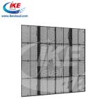 P3.9 Rental Glass Window LED Display 5000 Nits 500*100 transparent lED curtain