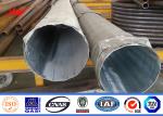 15m 450daN Bitumen Diameter 100mm-300mm Electric Galvanized Steel Pole