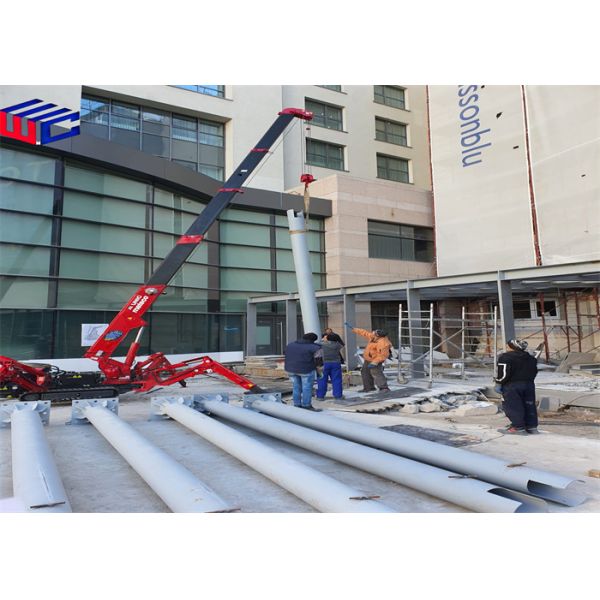 Hot Dip Galvanized Steel Structure Construction Metal Frame System Fireproofing