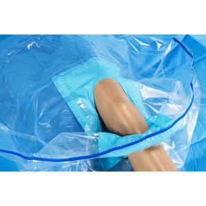 China Surgical Knee Arthroscopy Drape Blue Green SMS Drape wholesale