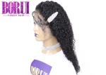 250% Density Full Lace Human Wigs Water Wave Brazilian With Baby Hair Smooth