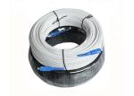 G657a Ftth Drop Fiber Optic Cable / OD7.3mm 2Core Flat Drop Fiber Cable