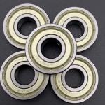 6201 ZZ Bearing Deep Groove Single Row Fan Motor Bearing 12 X 32 X 10