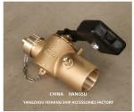 Marine Bronze Self-Closing Gate Valve Head For Sounding Pipe Dn50 Cb/T3778-99