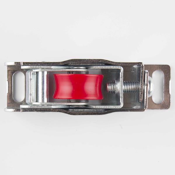 Iron External Frame Material Aluminium Door and Window with Pulley Sliding Rollers