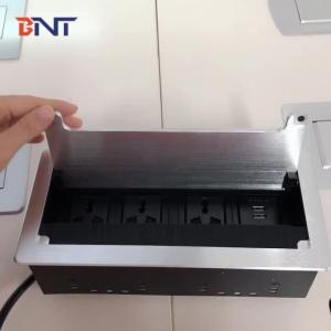 China hidden furniture multifunctional electrical power outlet/ power data socket wholesale