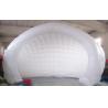 Buy cheap Semicircular Booth, Advertising Inflatable Stand with LED Light from wholesalers
