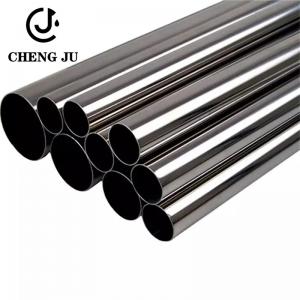 China Stainless Steel Hollow Pipe Luxury Metal Tube Welded Polished Round Pipe 304 Steel Pipe wholesale