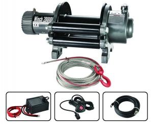 China Remote Switch Electric Truck Winch 20000lbs CE approved S20000T wholesale