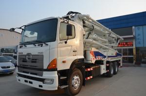 China HINO 700 6x4 Chassis 40M Used Concrete Pump Truck ZOOMLION wholesale