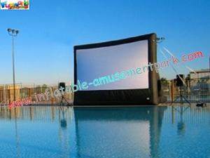 China Large Commercial Inflatable Movie Screen Rentals for outdoor &amp; indoor projection movie use wholesale