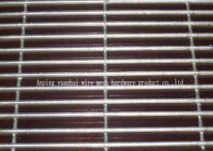 China Walkway Site Metal Anti Climb Security Fence Powder Coated Galvanized Wire wholesale