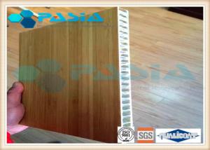 China Copper Veneer Aluminium Honeycomb Composite Roof Panels For Luxurious Building Top wholesale