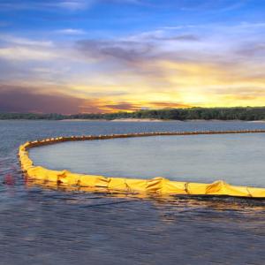 China Heavy Duty Waterproof Sediment Floating Silt Curtain For Spill Control wholesale