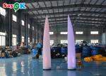 Unique Ivory LED Lighting Inflatable Pillar Lamp Wedding Decorative Lighting
