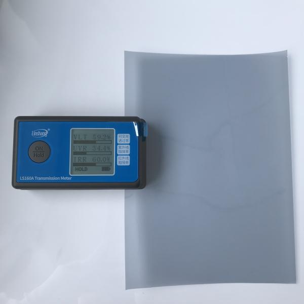 Easy Cleaning Construction Window Protection Film Silver Color 50 High