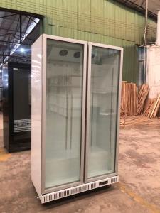 China Convenience Store Glass Door 2000L Beverage Display Refrigerator Freezer wholesale