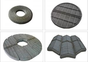 China Monel 400 Stainless Steel Mesh Pad Mist Eliminator 0.3mm For Chemical Columns wholesale